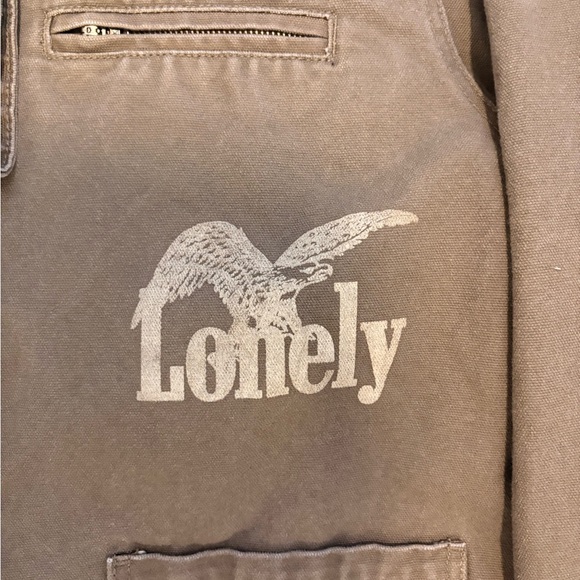 LONELY GHOST Brown Shirt Jacket - Picture 5 of 5